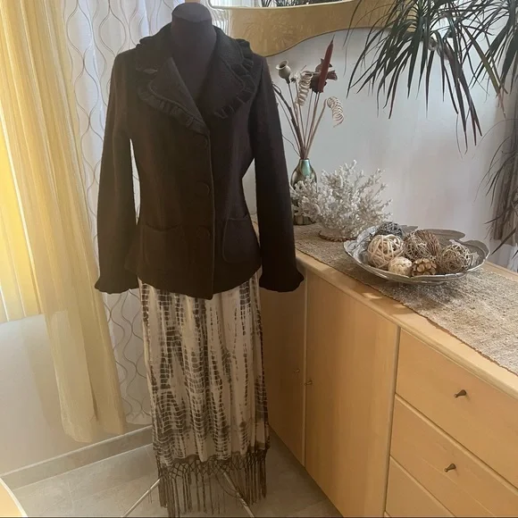 EUC Fenn Wright Manson 100% merino wool button down jacket cardigan sweater - Picture 3 of 10